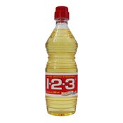 Aceite 1-2-3 Cocinar 500 mL 123 Vegetable Cooking Oil 1/2 Liter